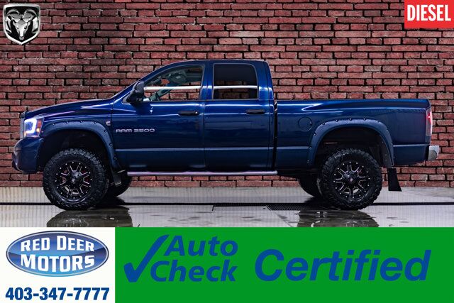 2006 Dodge Ram 2500 4x4 Quad Cab Laramie Diesel Leather
