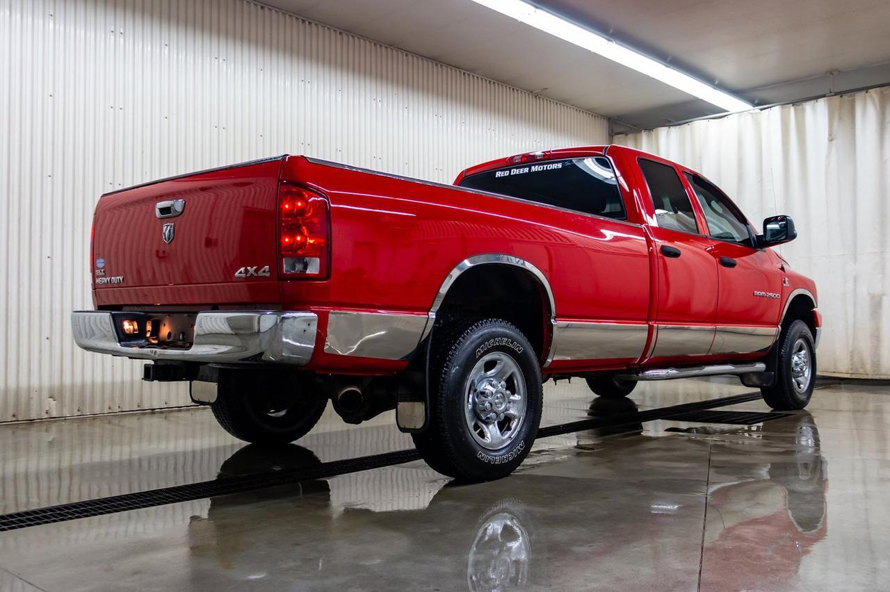 2006 Dodge Ram 2500 4x4 Quad Cab SLT LWB Diesel Red Deer AB