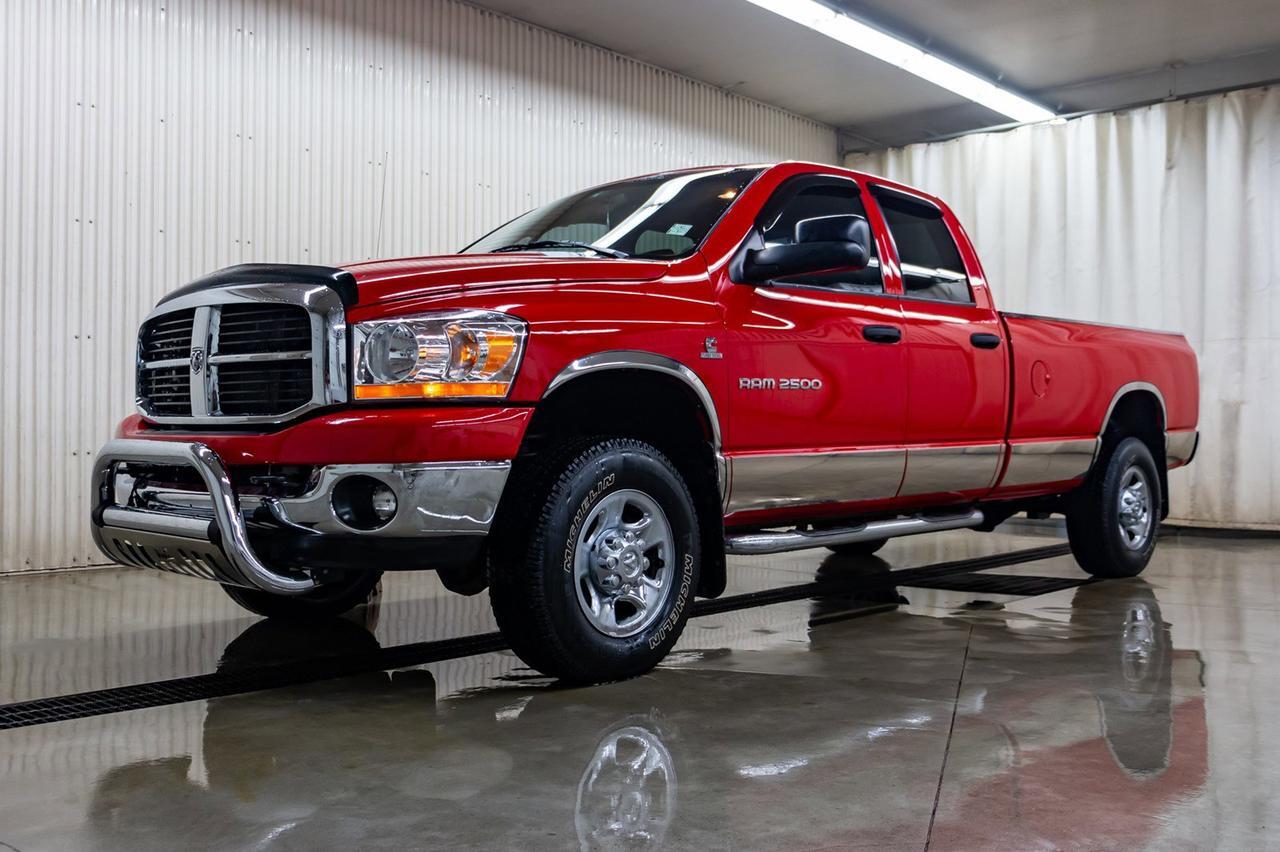 2006 Dodge Ram 2500 4x4 Quad Cab SLT LWB Diesel Red Deer AB