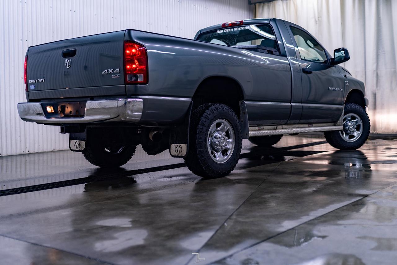 2006 Dodge Ram 2500 4x4 Reg Cab SLT Longbox Diesel Red Deer AB