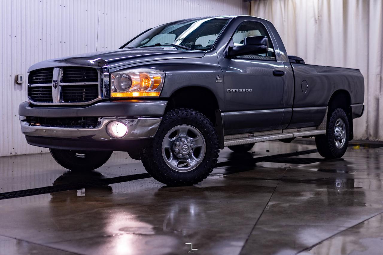 2006 Dodge Ram 2500 4x4 Reg Cab SLT Longbox Diesel Red Deer AB