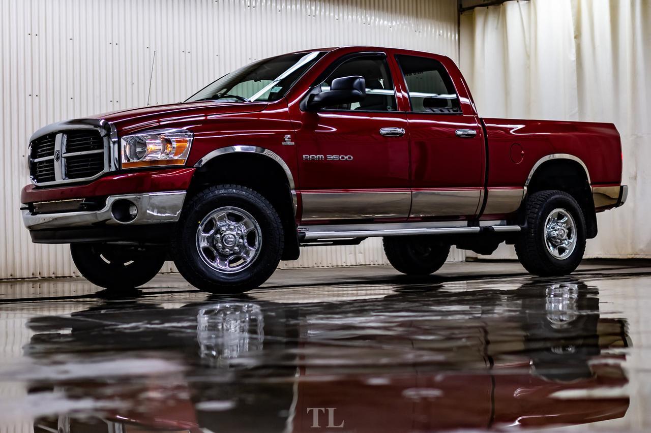 2006 Dodge Ram 3500 4x4 Quad Cab SLT Diesel Red Deer AB