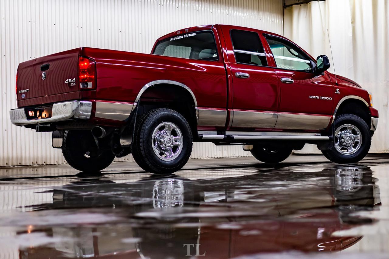 2006 Dodge Ram 3500 4x4 Quad Cab SLT Diesel Red Deer AB