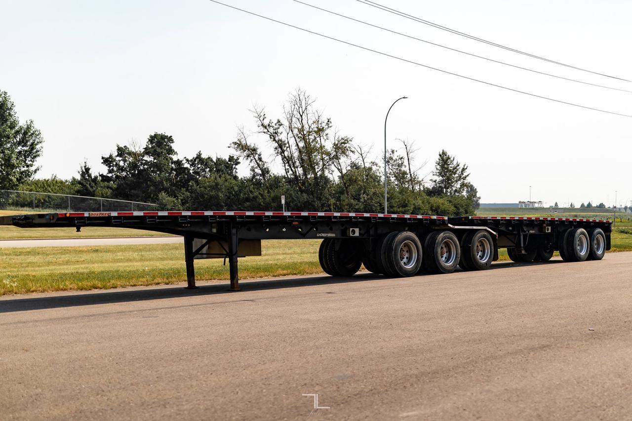 2006 Doepker Super B Steel Flat Deck Trailers Red Deer AB