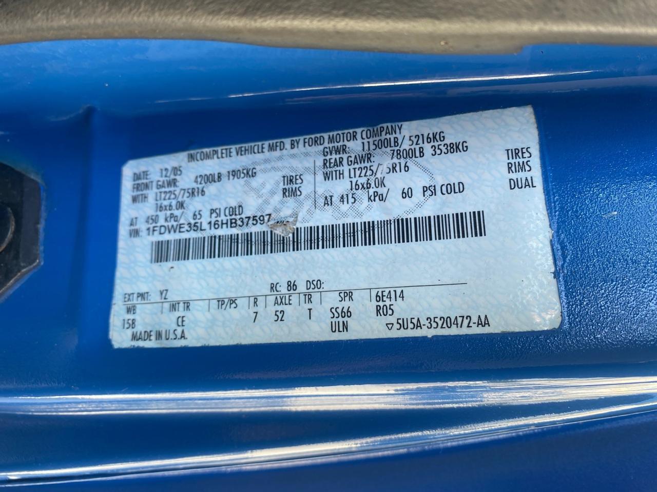 2006 Ford Econoline Commercial Cutaway LOW MILES 27,641 1 OWNER Pompano Beach FL