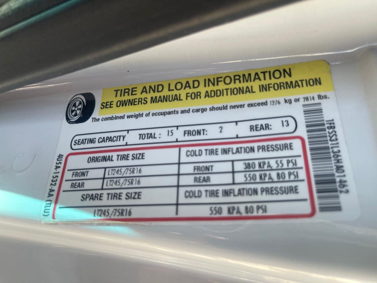 2006 Ford Econoline Wagon XLT LOW MILES 76,470 E350 15 PASS Pompano Beach FL