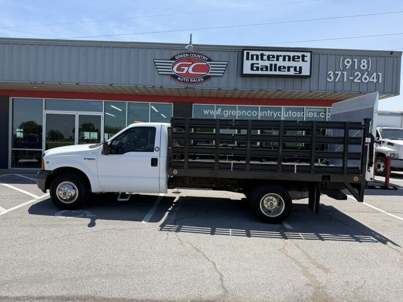 2006 Ford F-350 DRW V10 12' Stake Flatbed 58k XL Collinsville OK