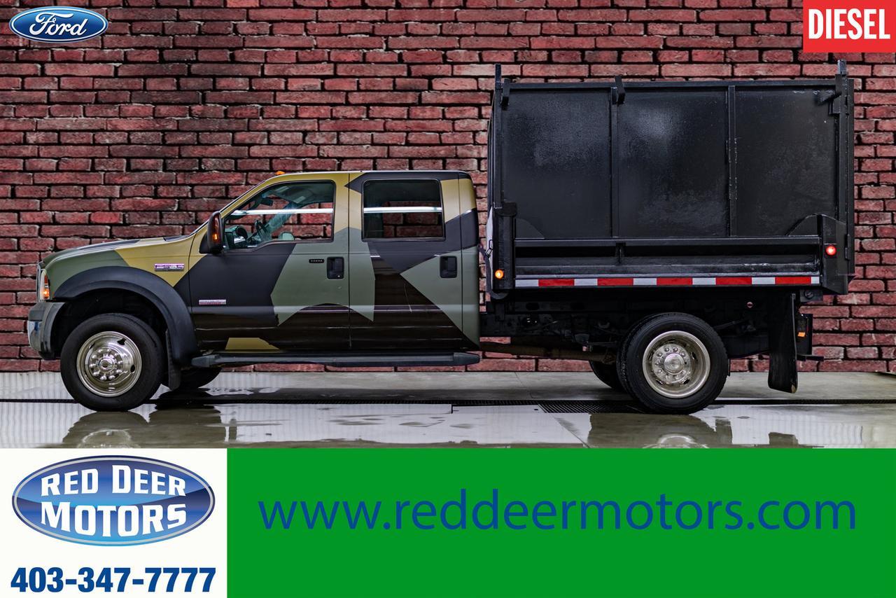 2006 Ford F-550 4x2 Crew Cab XLT Dump Box Diesel