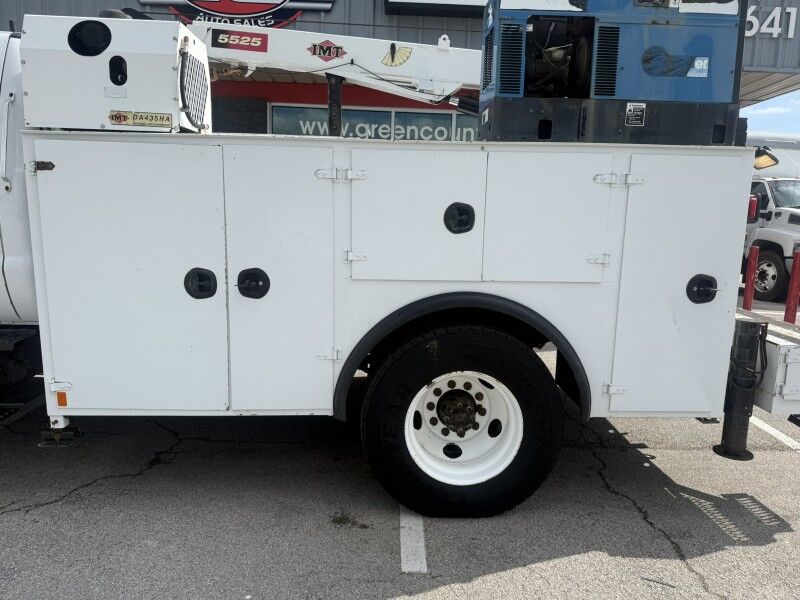 2006 Ford F-650 Diesel Utility w/ IMT 5525 Crane XL 40k mi's Collinsville OK