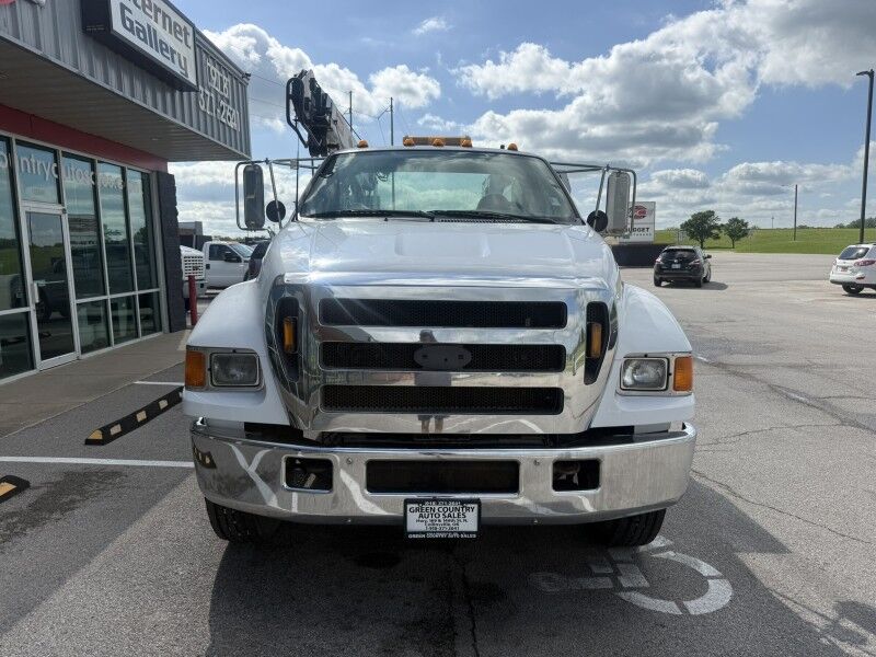 2006 Ford F-650 Diesel Utility w/ IMT 5525 Crane XL 40k mi's Collinsville OK