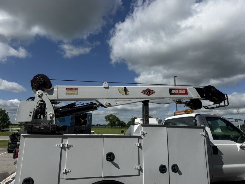 2006 Ford F-650 Diesel Utility w/ IMT 5525 Crane XL 40k mi's Collinsville OK