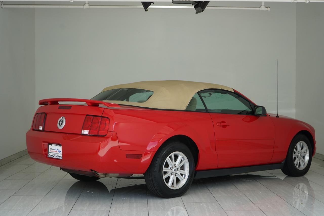 2006 Ford Mustang Convertible DELUXE AUTOMATIC CRUISE CONTROL REMOTE KEYELSS ENTRY ALLOY WHEELS Carrollton TX