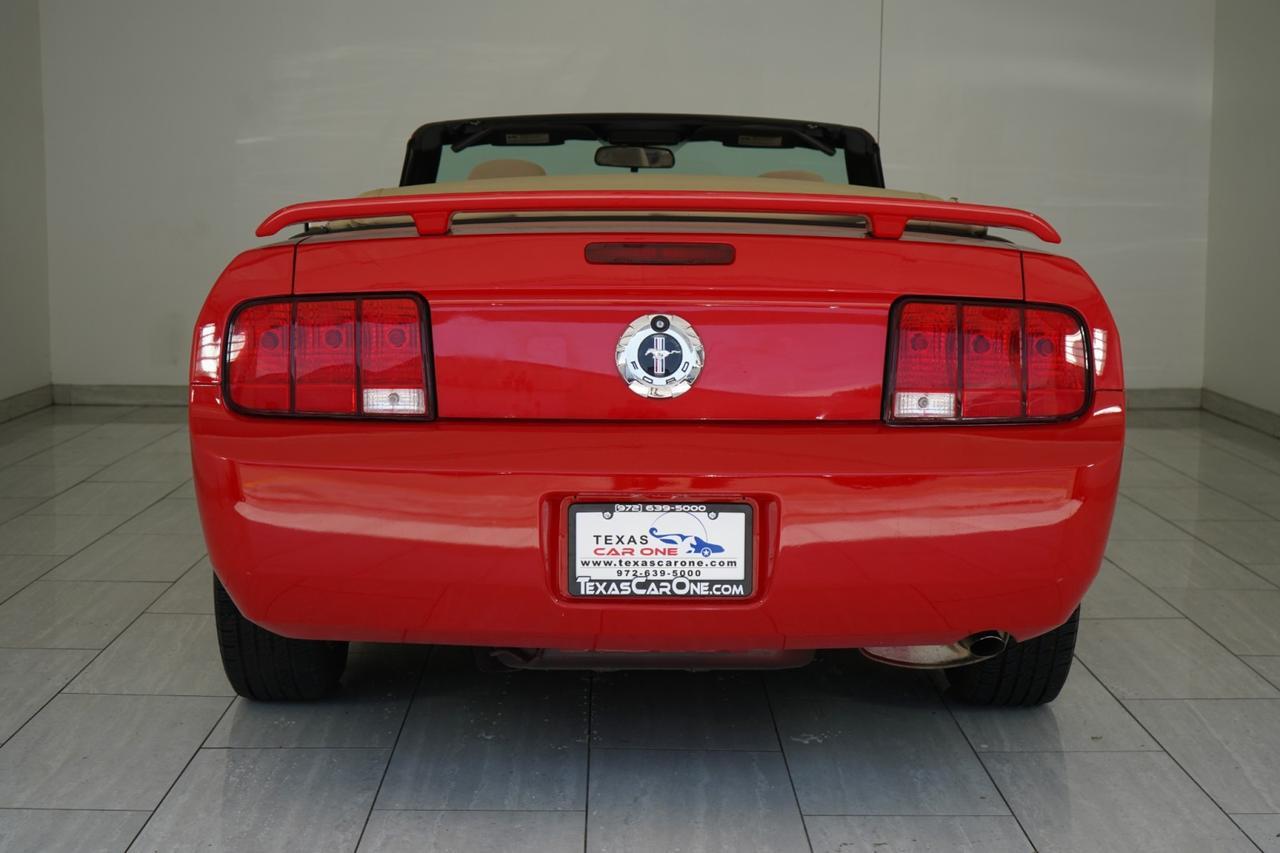 2006 Ford Mustang Convertible DELUXE AUTOMATIC CRUISE CONTROL REMOTE KEYELSS ENTRY ALLOY WHEELS Carrollton TX
