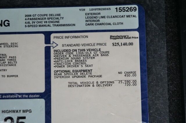 2006 Ford Mustang GT Deluxe / ROUSH Supercharger / Manual / 4.6L V8! High Point NC