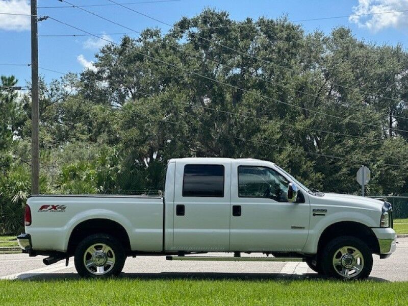 2006 Ford SUPER DUTY F-250 LARIAT FX4 TURBO DIESEL BULLETPROOF 6.0 RUNS GREAT BANKS CREW CAB Sarasota FL