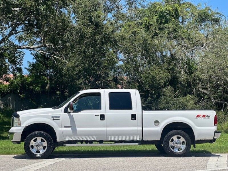 2006 Ford SUPER DUTY F-250 LARIAT FX4 TURBO DIESEL BULLETPROOF 6.0 RUNS GREAT BANKS CREW CAB Sarasota FL