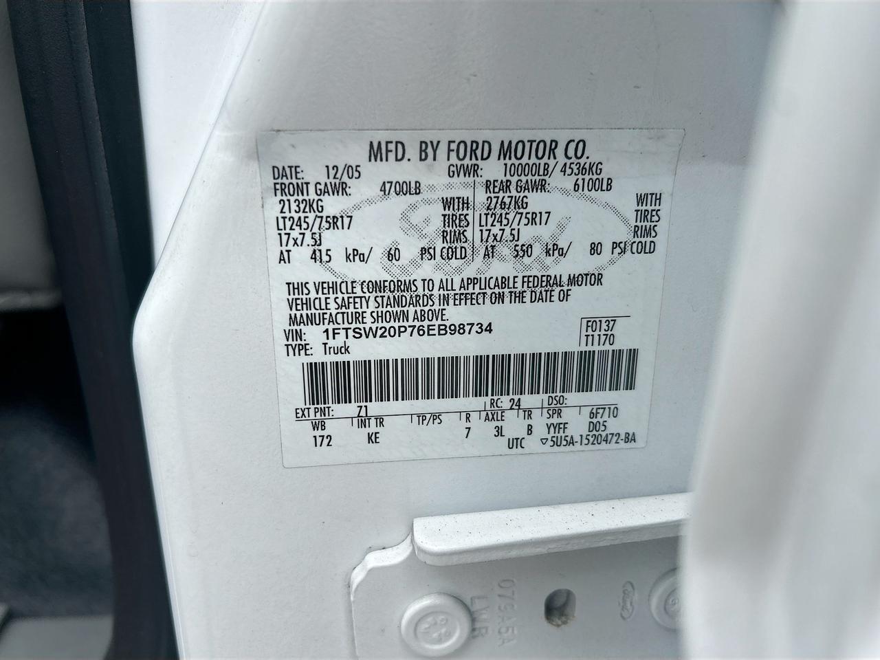 2006 Ford Super Duty F-250 Crew Cab XL Venice FL