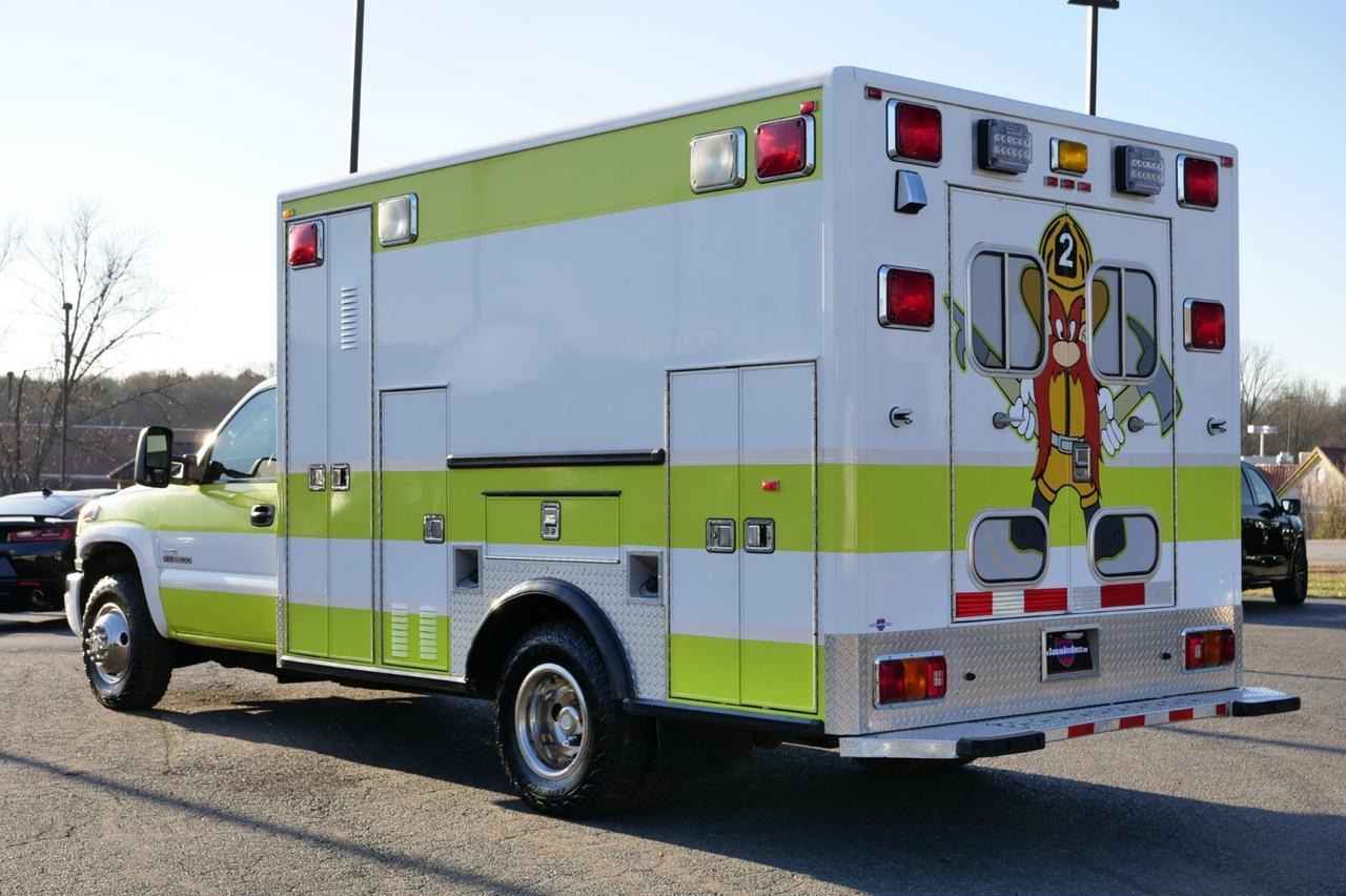 2006 GMC Sierra 3500 4X4 / Type I Ambulance / Duramax Diesel / Allison! Lincolnton NC