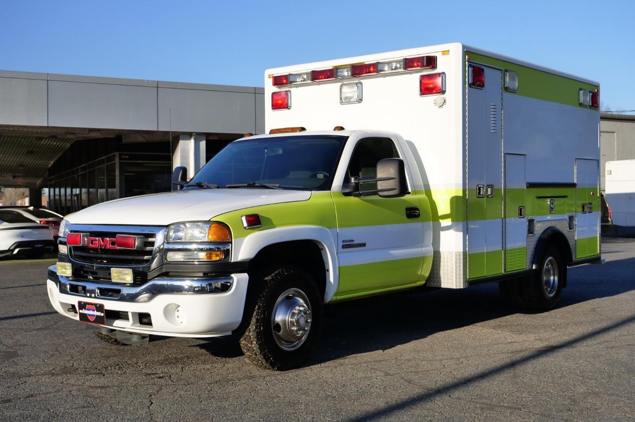 2006 GMC Sierra 3500 4X4 / Type I Ambulance / Duramax Diesel / Allison! Lincolnton NC