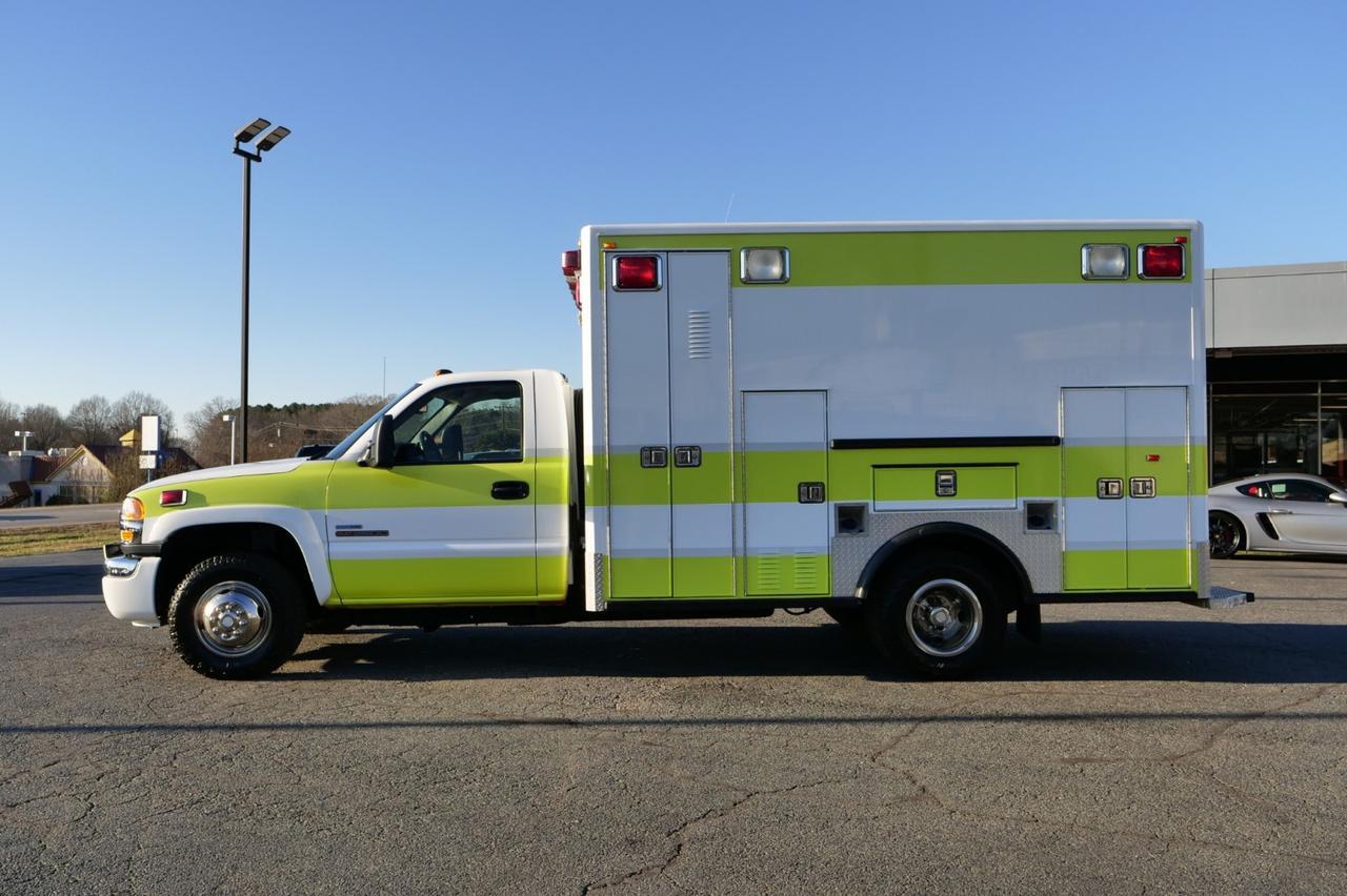 2006 GMC Sierra 3500 4X4 / Type I Ambulance / Duramax Diesel / Allison! Lincolnton NC