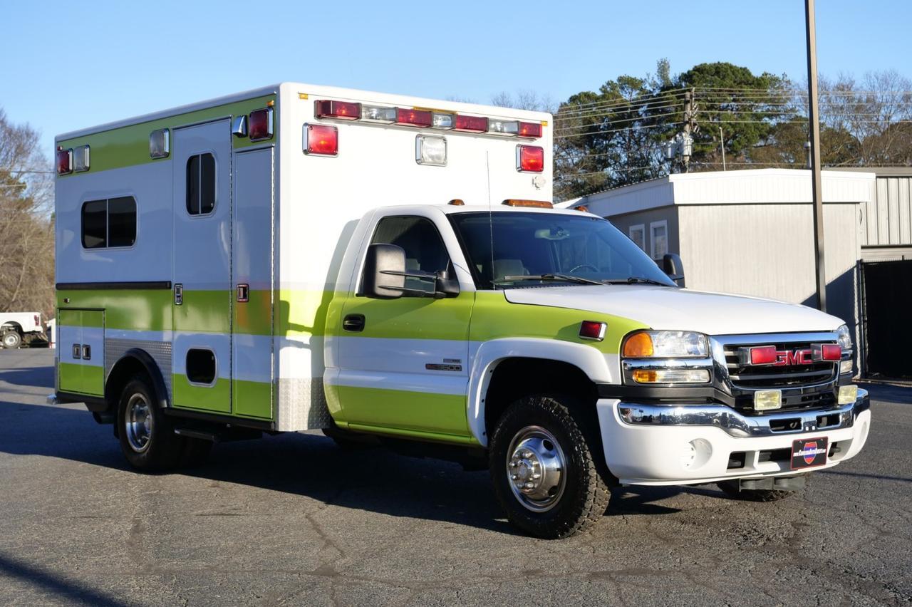 2006 GMC Sierra 3500 4X4 / Type I Ambulance / Duramax Diesel / Allison! Lincolnton NC