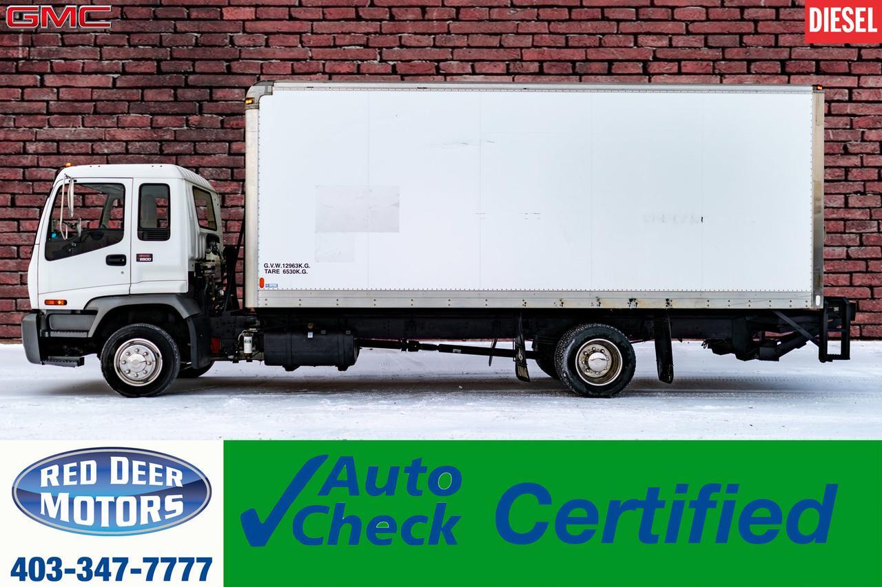 2006 GMC T-6500 Tilt Cab Cube Van Diesel Powerlift Tailgate