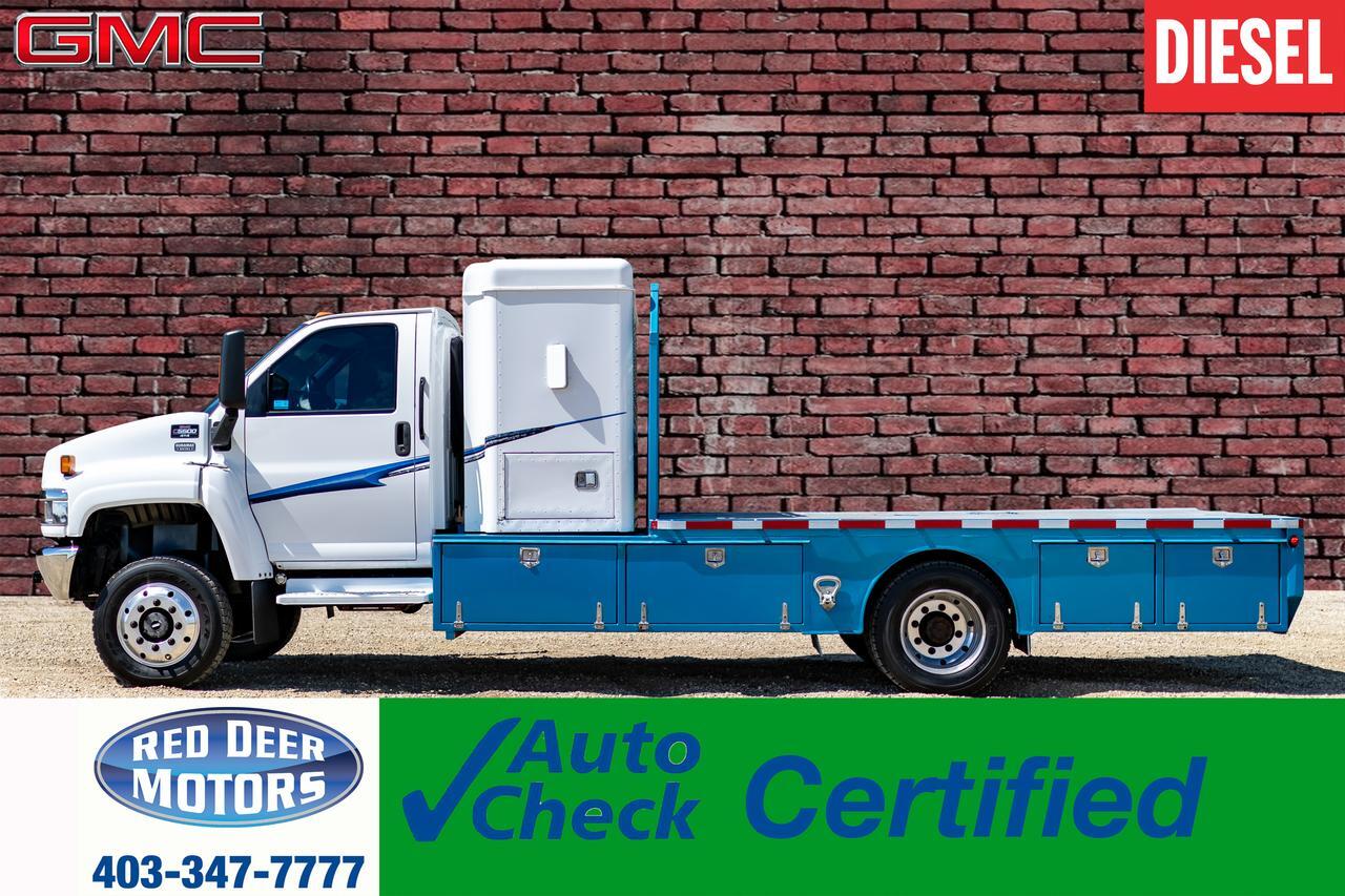 2006 GMC TC5500 4x4 Reg Cab Dually Deck Sleeper Diesel