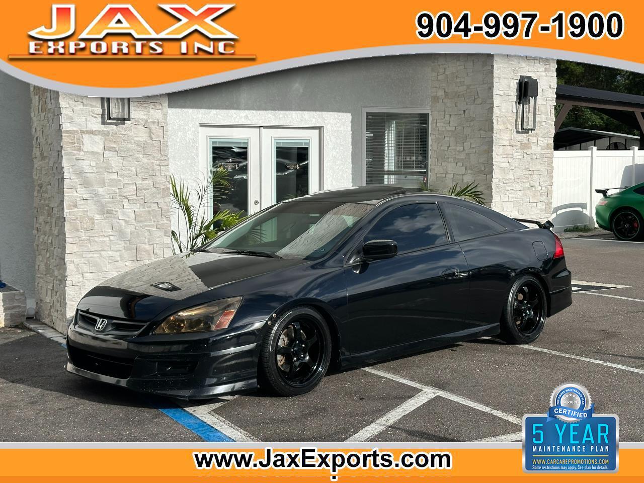 2006 Honda Accord Cpe EX-L V6 MT Jacksonville FL