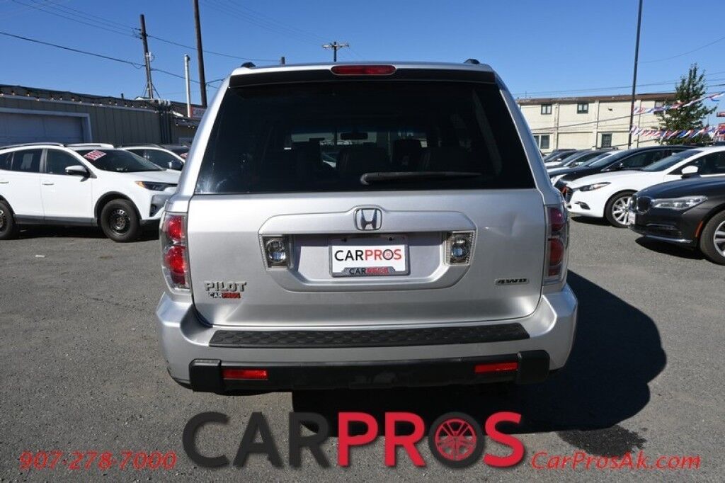 2006 Honda Pilot EX-L - 4X4 - 3.5L V6 - Heated Leather Seats - Power Driver's Seat - Sunroof - 3rd Row - Seats 8 - Air Conditioning Anchorage AK