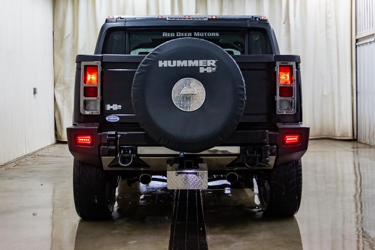 2006 Hummer H2 SUT 4x4 Luxury Edition Leather Roof BCam Red Deer AB