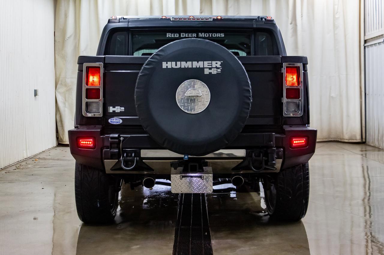 2006 Hummer H2 SUT 4x4 Luxury Edition Leather Roof BCam Red Deer AB