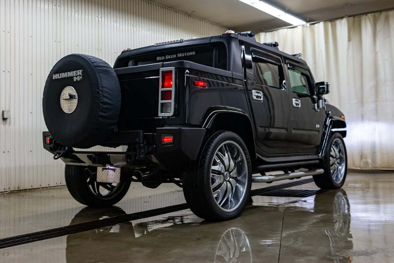 2006 Hummer H2 SUT 4x4 Luxury Edition Leather Roof BCam Red Deer AB