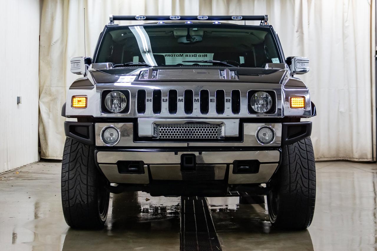 2006 Hummer H2 SUT 4x4 Luxury Edition Leather Roof BCam Red Deer AB