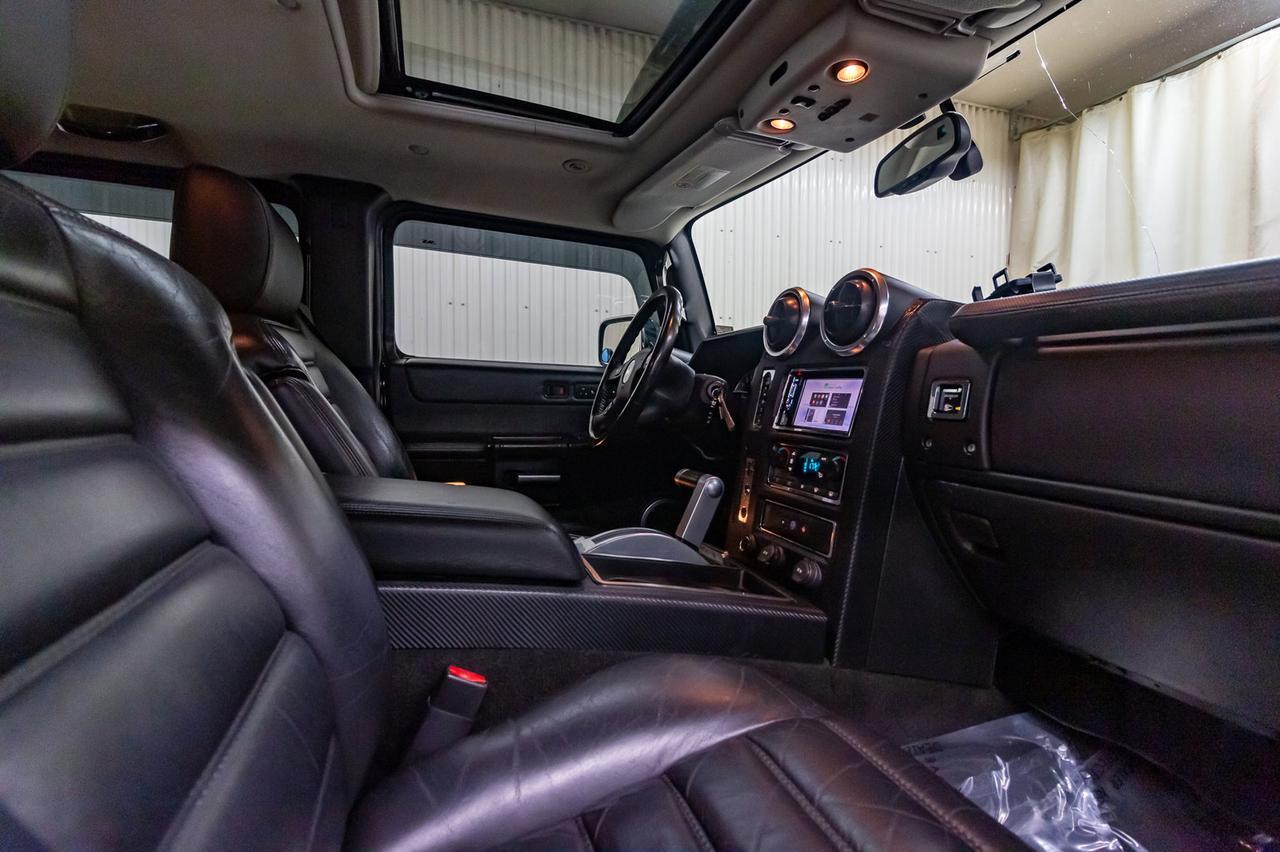 2006 Hummer H2 SUT 4x4 Luxury Edition Leather Roof BCam Red Deer AB