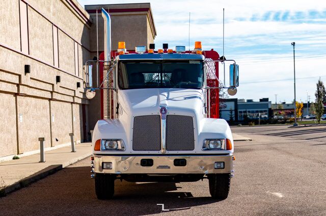 2006 Kenworth T-300 Regular Cab Flat Deck CAT Diesel Red Deer AB
