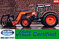 2006 Kubota M125X MFWD Tractor Loader Bucket Grapple Diesel