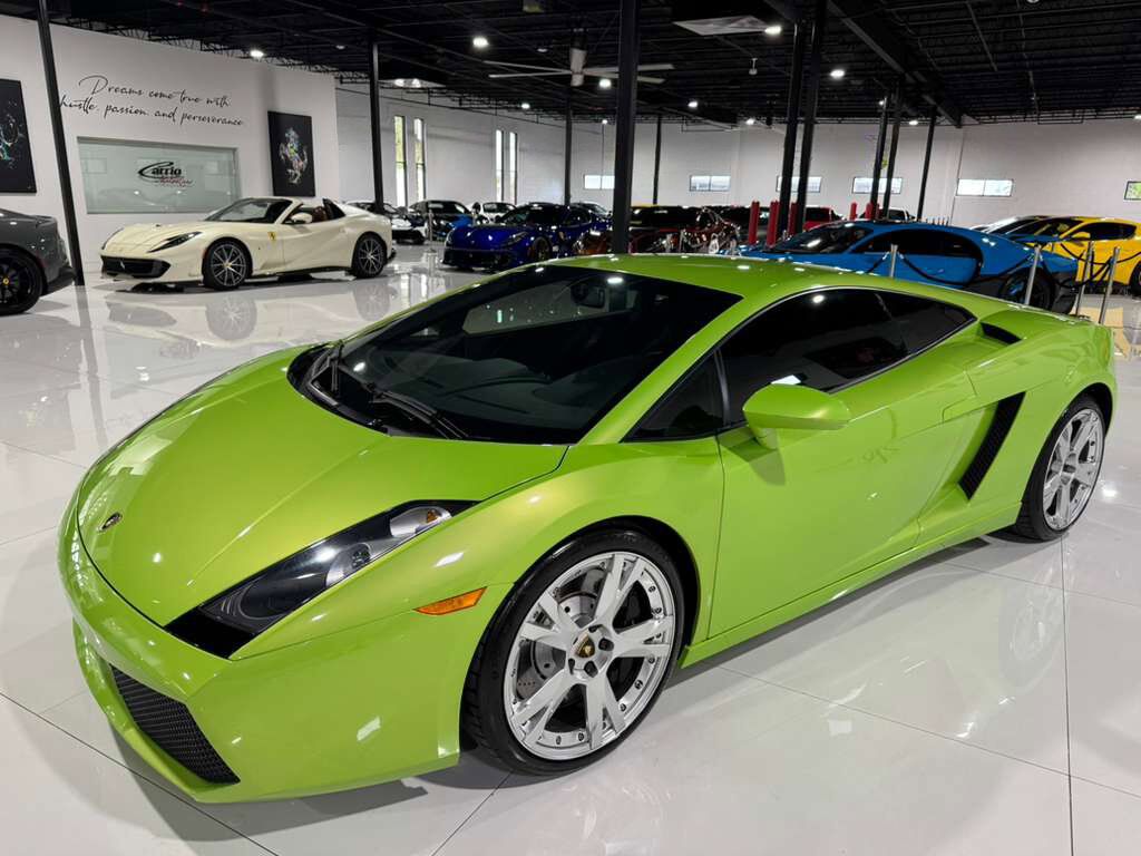 2006 Lamborghini Gallardo Verde Ithaca paint, full leather interior AND MORE!! Fort Lauderdale FL