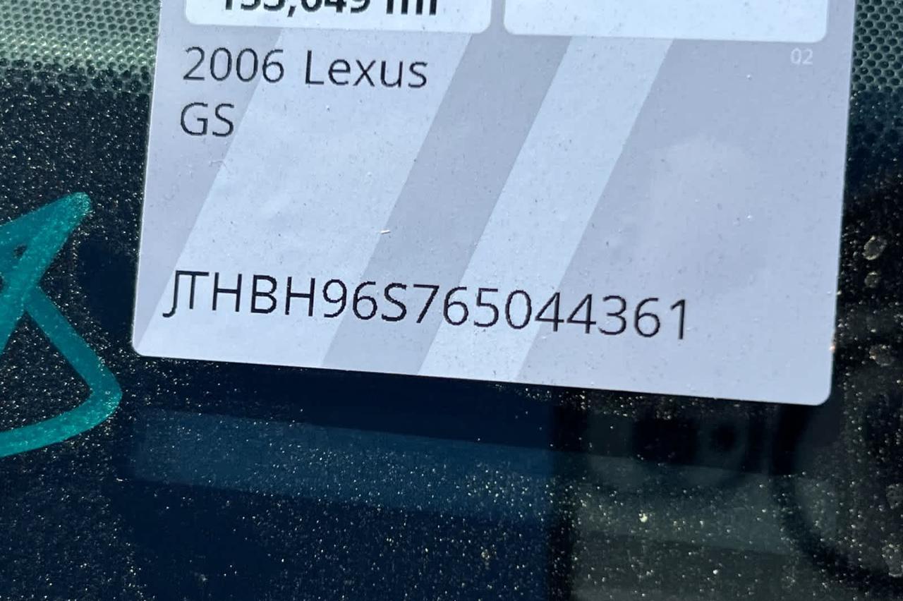 2006 Lexus GS 300 Roseville CA