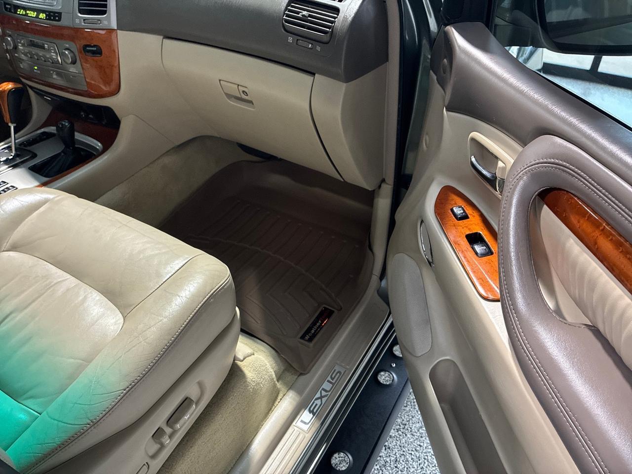 2006 Lexus LX470 Iron Man Lift, Iron Man Bumper with 9500lb Winch, Sliders, 18in Fondmetal Wheels, Timing Belt Just Completed Houston TX