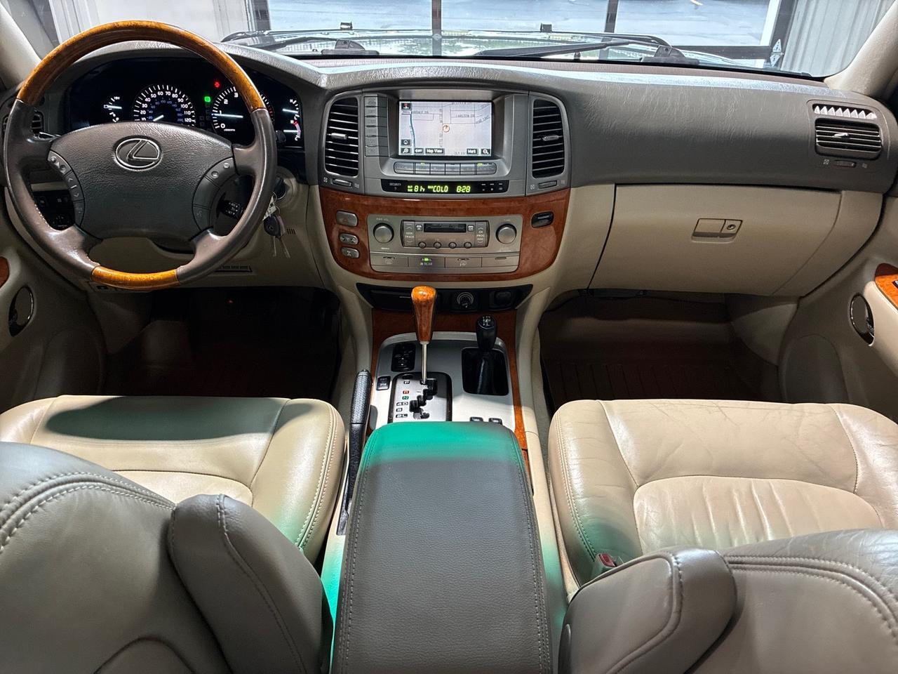 2006 Lexus LX470 Iron Man Lift, Iron Man Bumper with 9500lb Winch, Sliders, 18in Fondmetal Wheels, Timing Belt Just Completed Houston TX