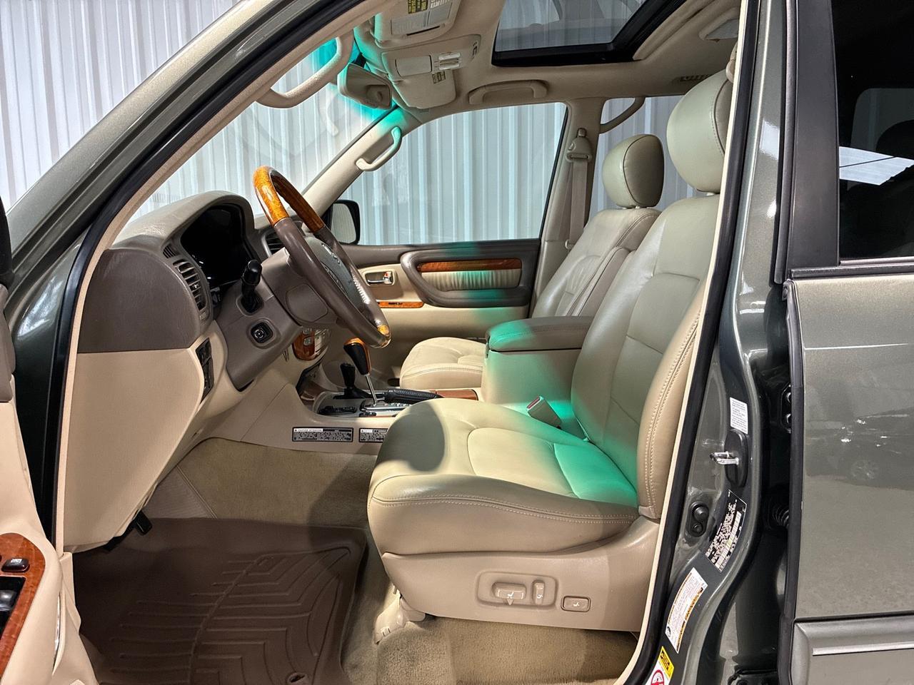2006 Lexus LX470 Iron Man Lift, Iron Man Bumper with 9500lb Winch, Sliders, 18in Fondmetal Wheels, Timing Belt Just Completed Houston TX