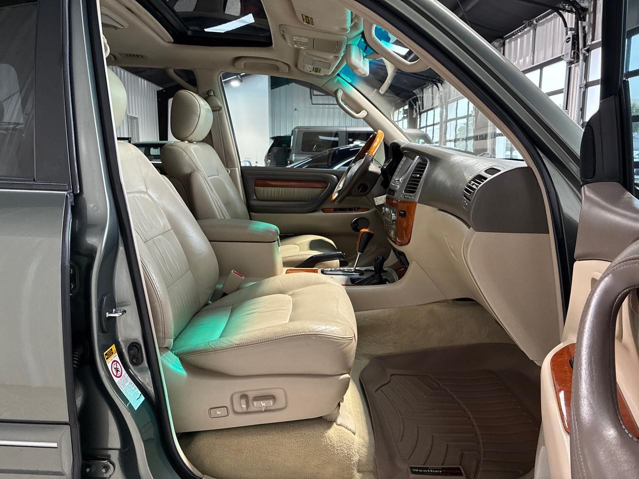 2006 Lexus LX470 Iron Man Lift, Iron Man Bumper with 9500lb Winch, Sliders, 18in Fondmetal Wheels, Timing Belt Just Completed Houston TX