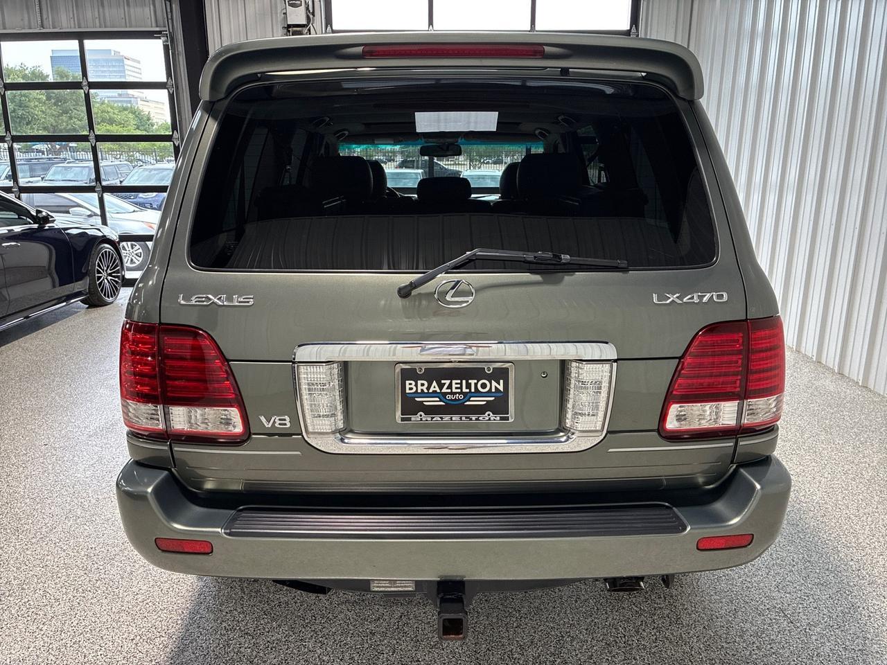 2006 Lexus LX470 Iron Man Lift, Iron Man Bumper with 9500lb Winch, Sliders, 18in Fondmetal Wheels, Timing Belt Just Completed Houston TX