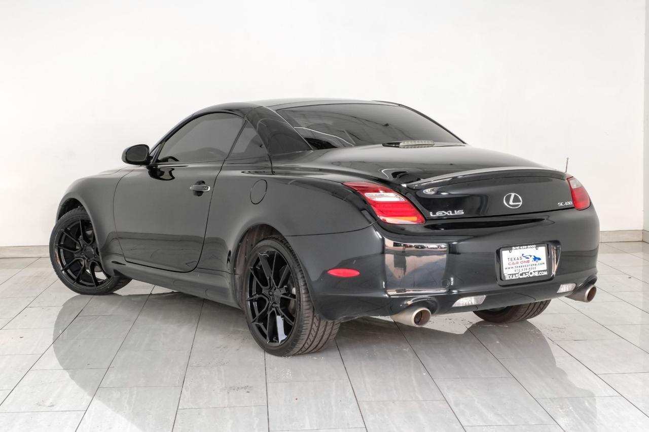 2006 Lexus SC 430 NAVIGATION LEATHER HEATED SEATS DUAL POWER SEATS CRUISE CONTROL ALLOY WHEELS Carrollton TX