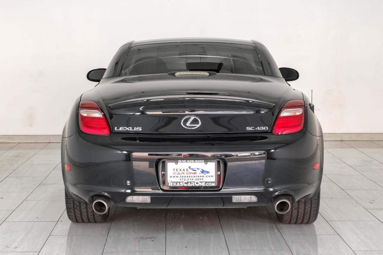 2006 Lexus SC 430 NAVIGATION LEATHER HEATED SEATS DUAL POWER SEATS CRUISE CONTROL ALLOY WHEELS Carrollton TX