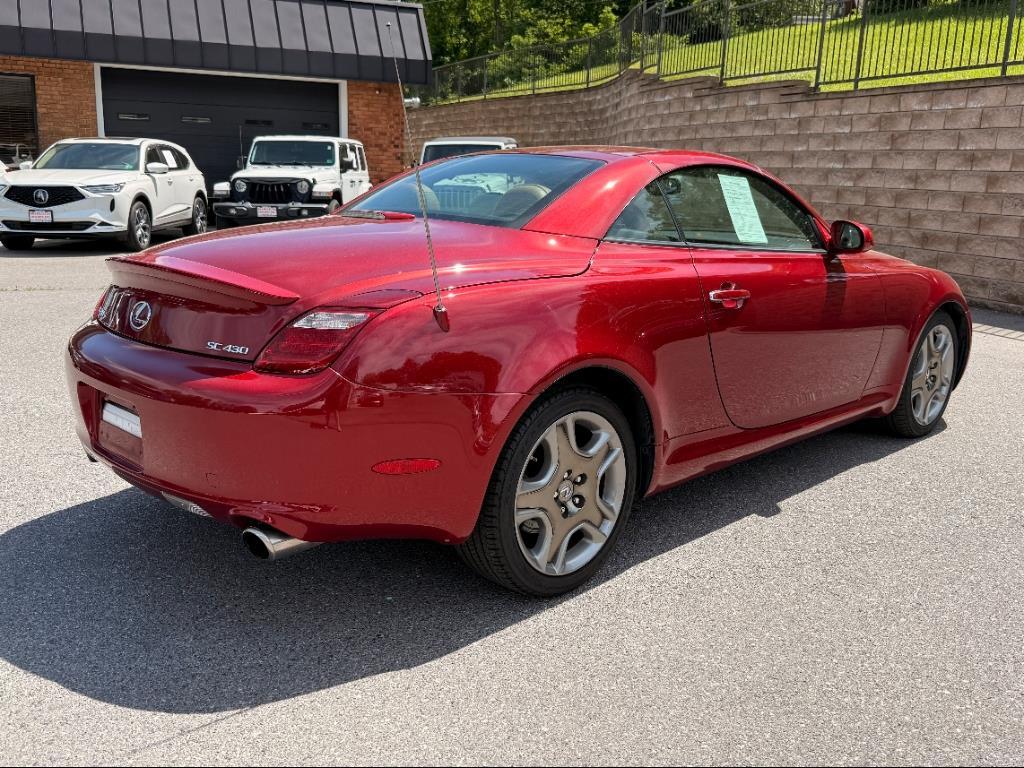 2006 Lexus SC 430 convertible trim