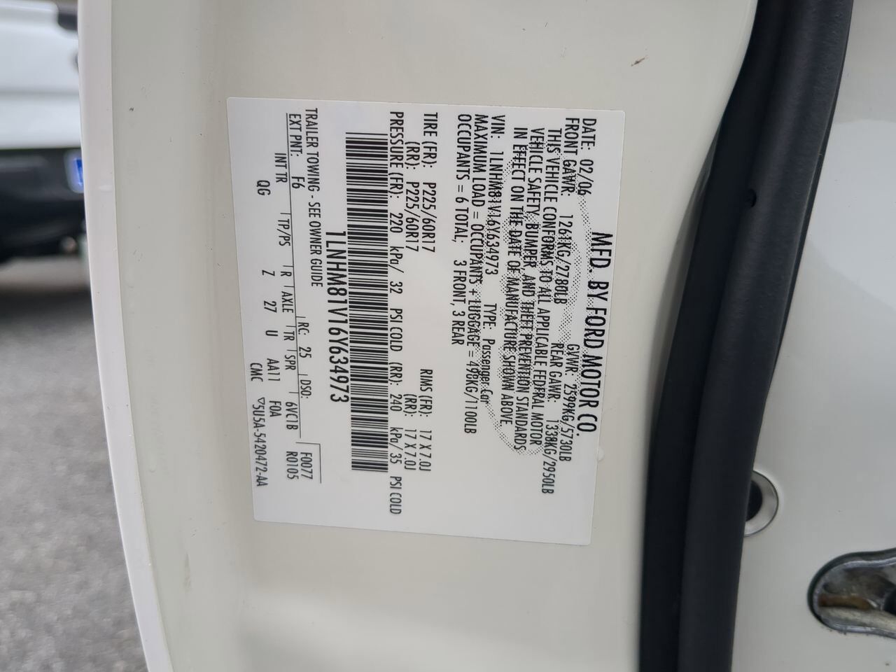 2006 Lincoln Town Car Signature Appleton WI