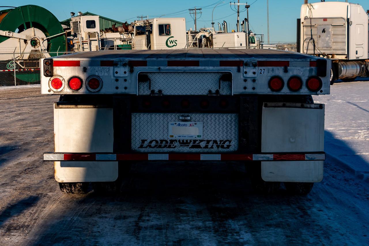 2006 Lode King Tridem 53 FT. Flatdeck Trailer Red Deer AB