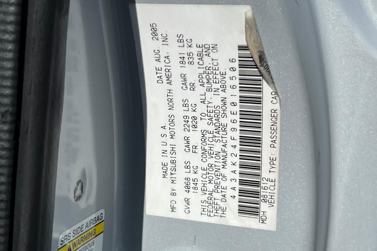 2006 Mitsubishi Eclipse GS Roseville CA
