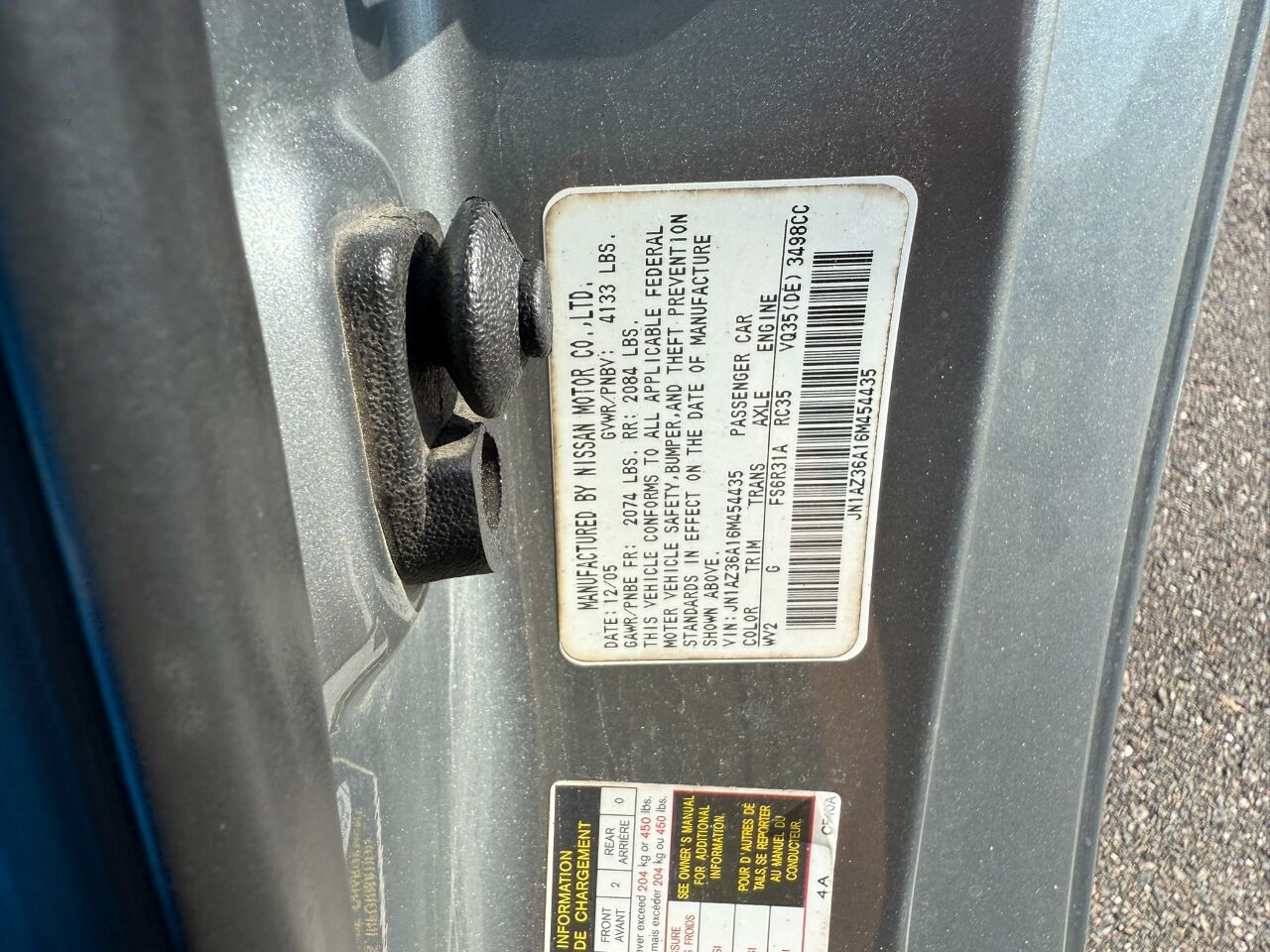 2006 Nissan 350Z 2dr Roadster Grand Touring Manual Jacksonville FL